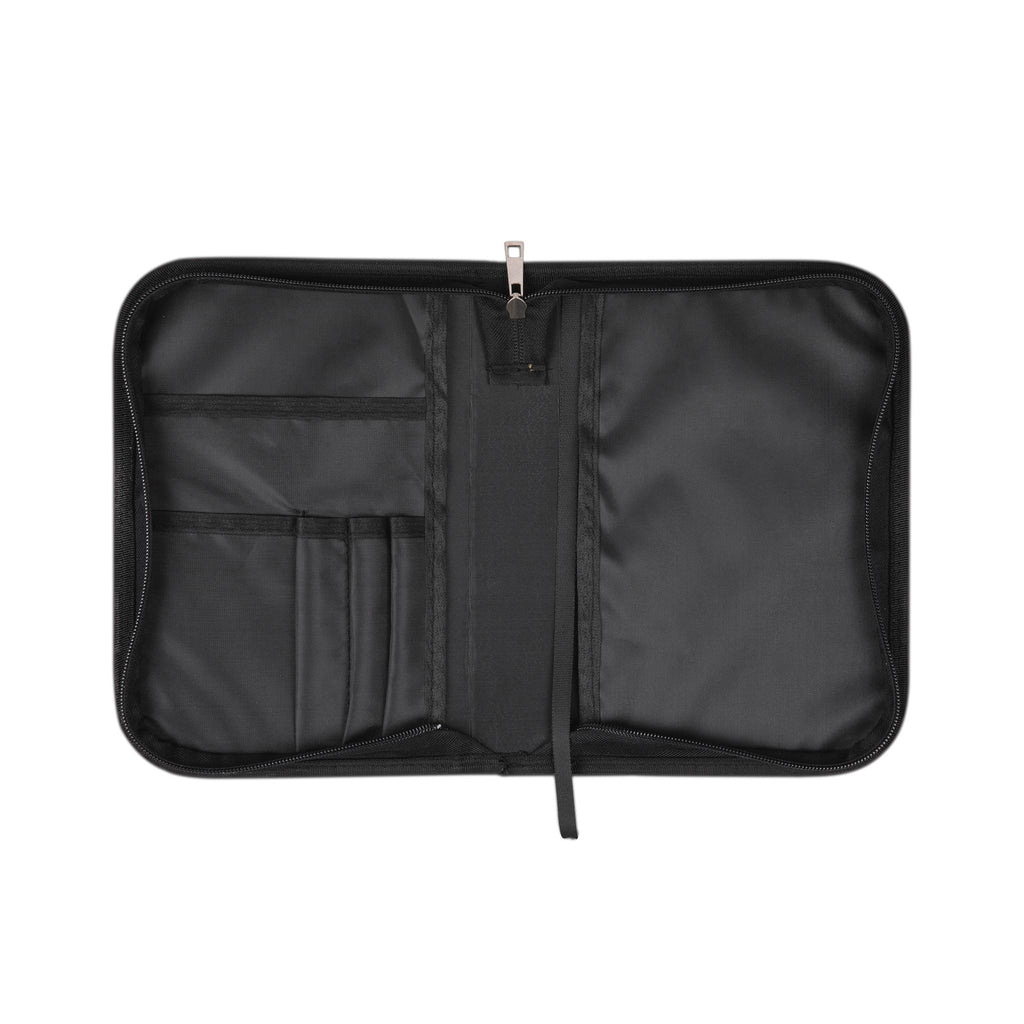 Floral Pomegranate Bible Cover — Personalized Zippered Bible Case with Space for Name or Verse